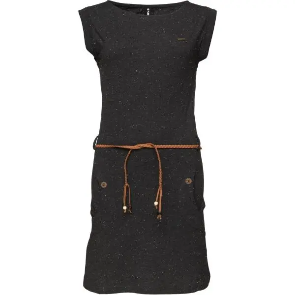 FUNDANGO FUNDANGO SAGITTA Дамска рокля, черно, размер