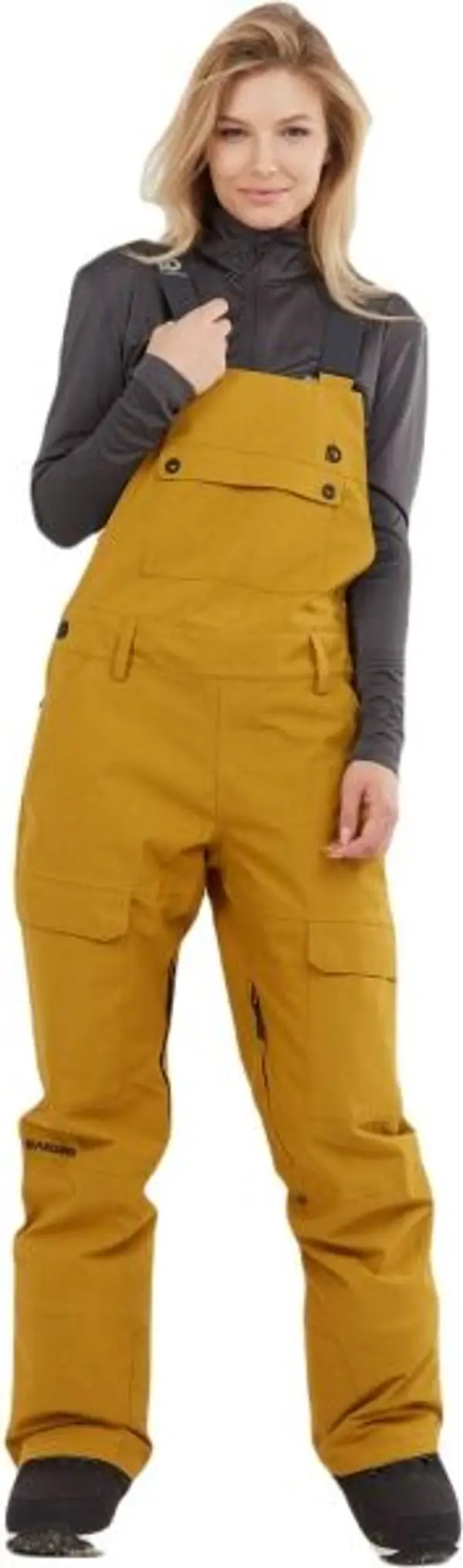 FUNDANGO FUNDANGO SAKURA Дамски ски/сноуборд панталони, жълто, размер