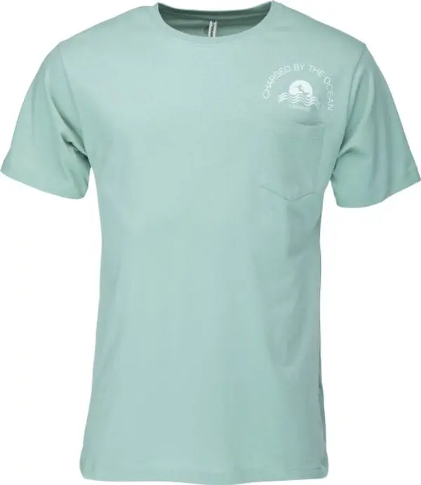 FUNDANGO FUNDANGO TALMER POCKET T-SHIRT Мъжка тениска, светло-зелено, размер