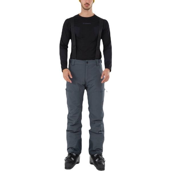 FUNDANGO FUNDANGO TEAK Мъжки ски / сноуборд панталони, тъмносиво, размер