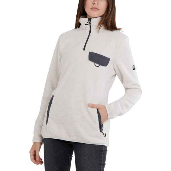 FUNDANGO FUNDANGO VINONA FLEECE PULLOVER Дамски  суитшърт, бяло, размер