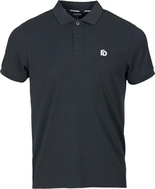 FUNDANGO FUNDANGO ZENO Мъжка спорна тениска с яка, черно, размер