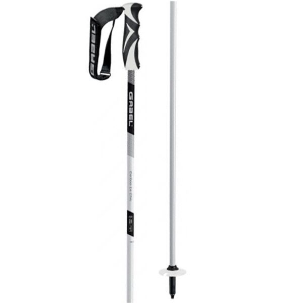 Gabel Gabel CARBON LE CHIC Дамски ски щеки, бяло, размер