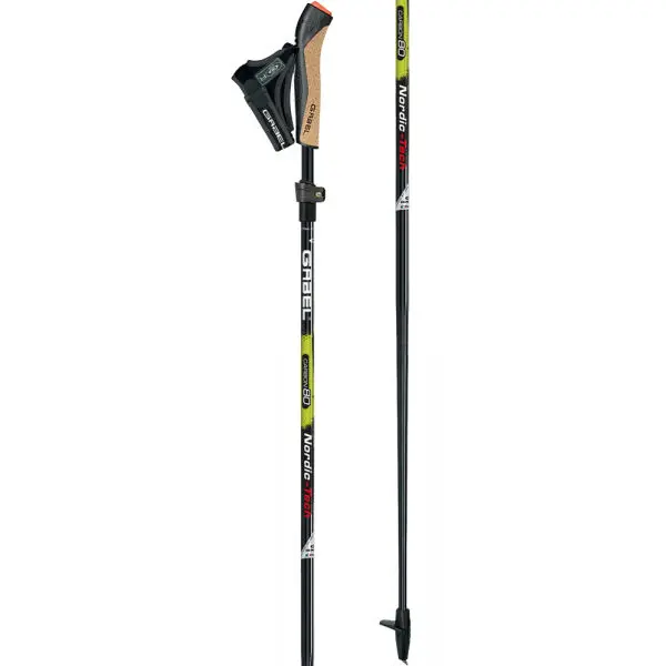 Gabel Gabel NORDIC TECH 80 Щеки за  nordic walking (норско ходене), черно, размер