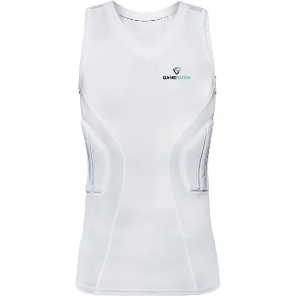 GAMEPATCH GAMEPATCH PADDED SHIRT PRO Компресна унисекс тениска, бяло, размер