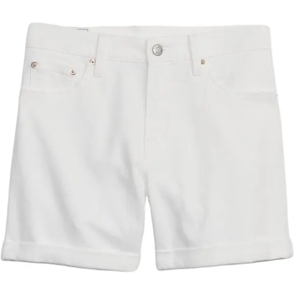 GAP GAP 5 IN GIRLFRIEND Дамски шорти, бяло, размер