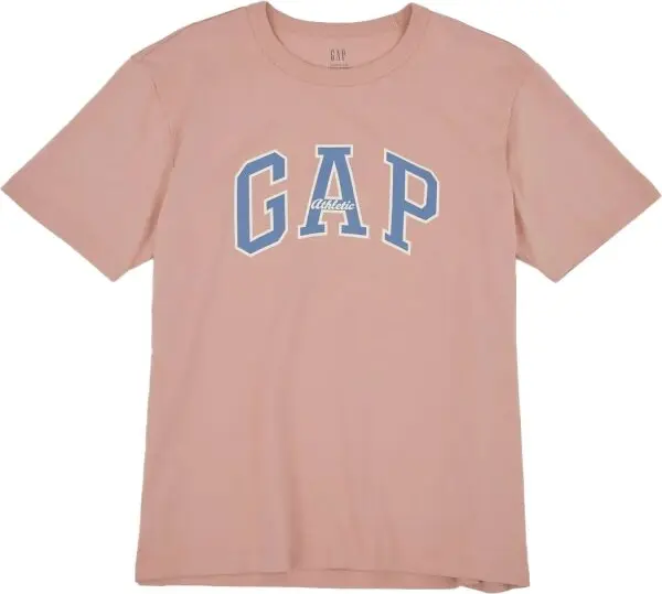 GAP GAP ARCHIVE LOGO Мъжка тениска, розово, размер
