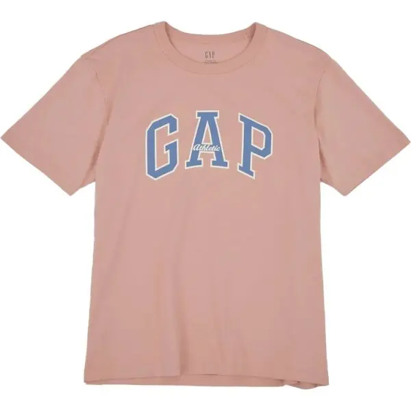 GAP GAP ARCHIVE LOGO Мъжка тениска, розово, размер