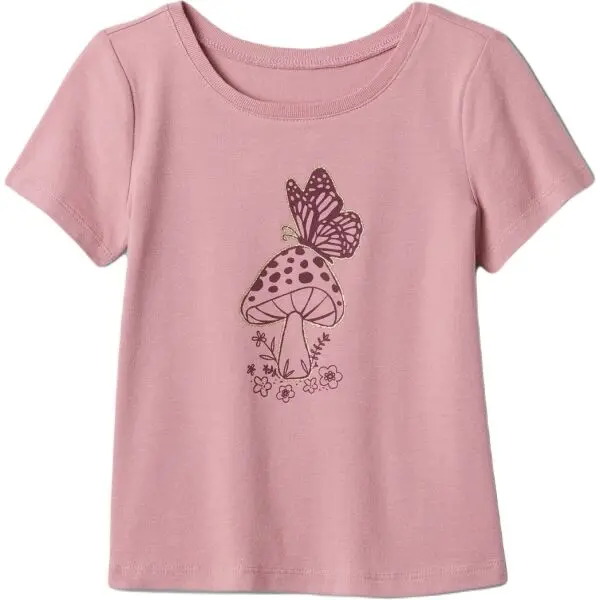 GAP GAP BABY Детска тениска, розово, размер