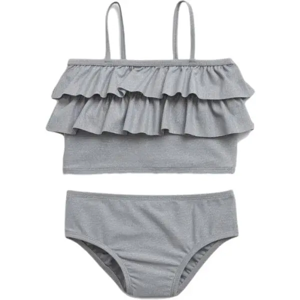 GAP GAP BABY Детски бански, сиво, размер