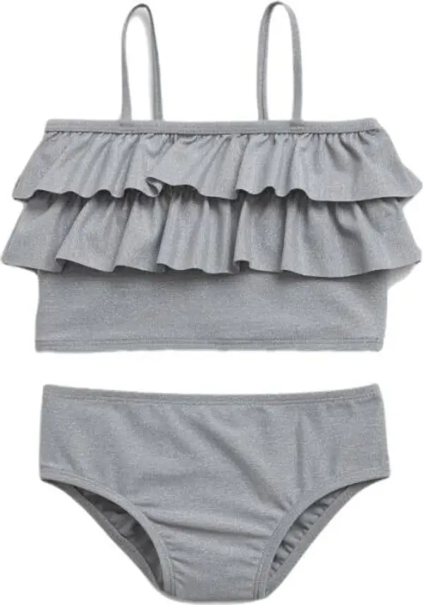 GAP GAP BABY Детски бански, сиво, размер