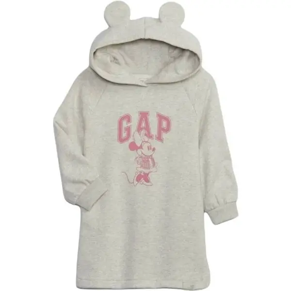 GAP GAP BABY Момичешка рокля, сиво, размер 4Y