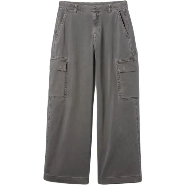 GAP GAP BAGGY CARGO Дамски панталони, тъмносиво, размер