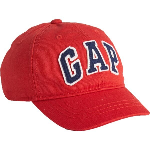 GAP GAP BASEBALL LOGO Детска шапка с козирка, червено, размер