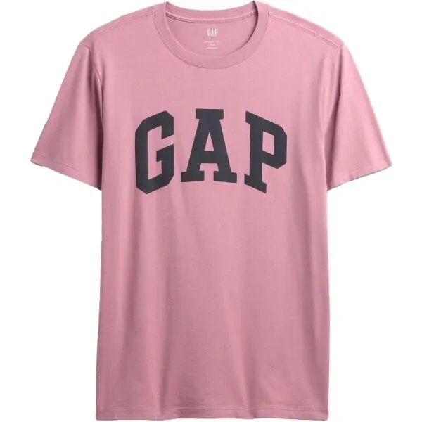 GAP GAP BASIC LOGO Мъжка тениска, лилаво, размер