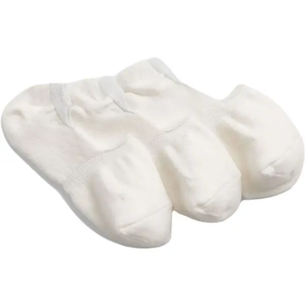 GAP GAP BASIC NO SHOW 3PK Мъжки чорапи, бяло, размер