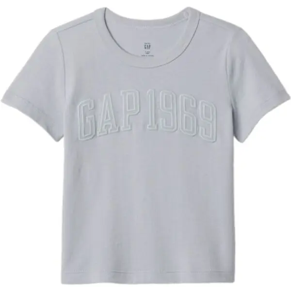 GAP GAP BETTER GRAPHIC SU24 Детска тениска, сиво, размер 4Y