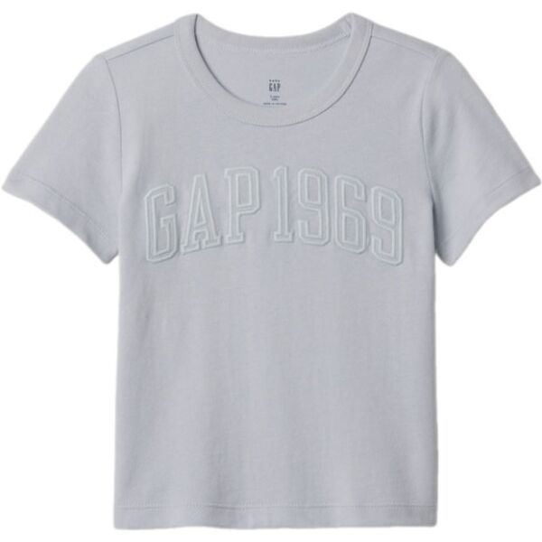 GAP GAP BETTER GRAPHIC SU24 Детска тениска, сиво, размер