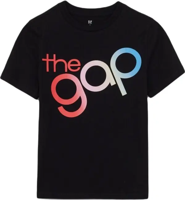 GAP GAP BETTER Момчешка тениска, черно, размер