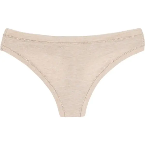 GAP GAP BREATHE THONG Дамски бикини, бежово, размер