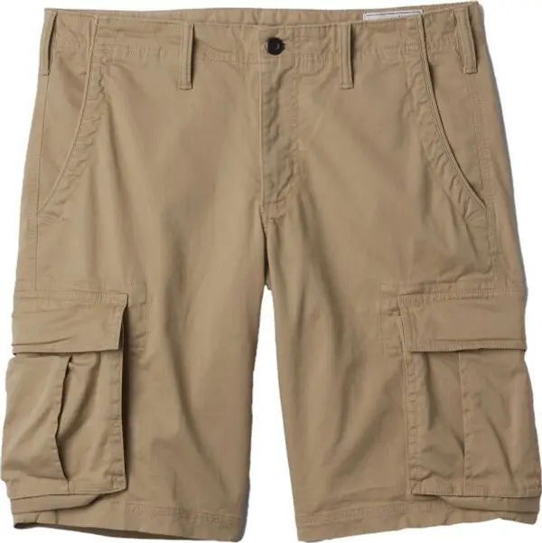 GAP GAP CARGO NEW 24 Мъжки шорти, бежово, размер