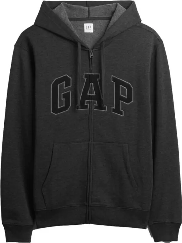 GAP GAP CHL FZ ARCH Мъжки суитшърт, тъмносиво, размер