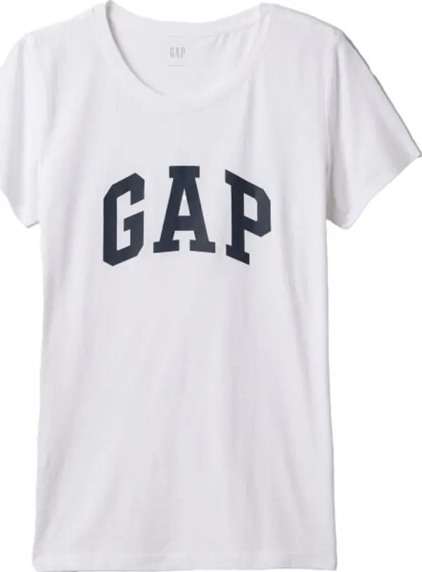 GAP GAP CLASSIC Дамска тениска, бяло, размер