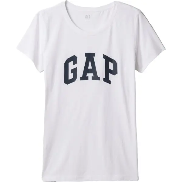 GAP GAP CLASSIC Дамска тениска, бяло, размер