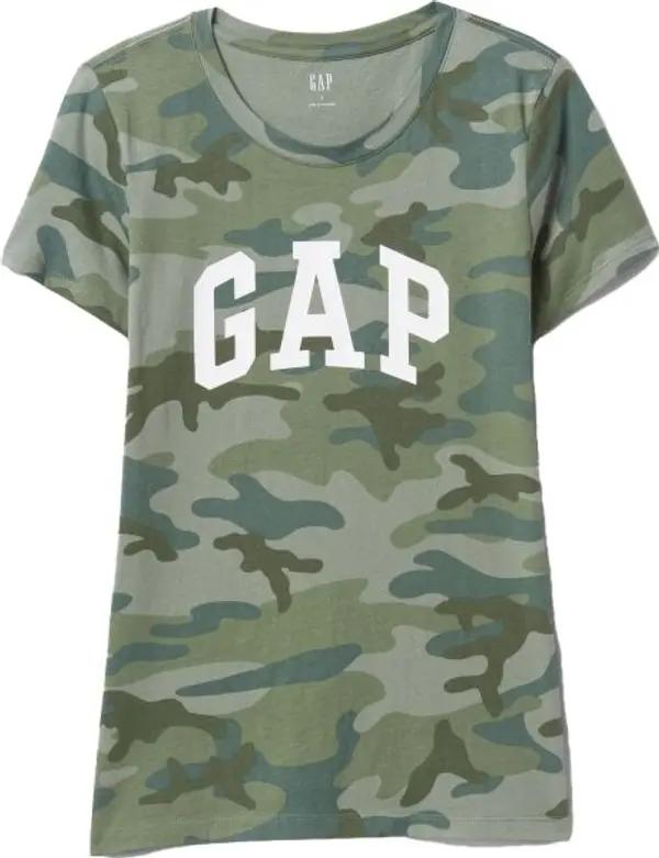 GAP GAP CLASSIC Дамска тениска, khaki, размер
