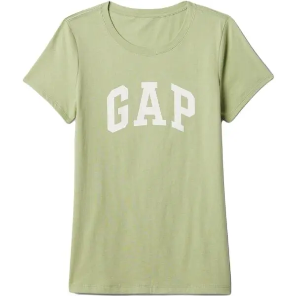 GAP GAP CLASSIC Дамска тениска, светло-зелено, размер