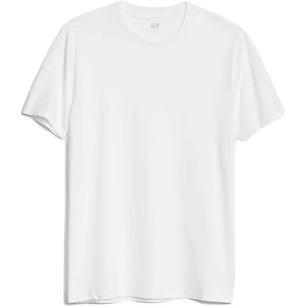 GAP GAP CLASSIC Мъжка тениска, бяло, размер