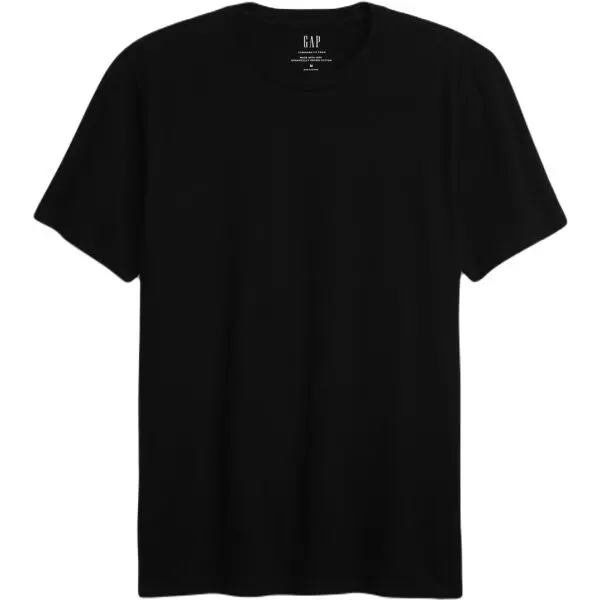 GAP GAP CLASSIC Мъжка тениска, черно, размер