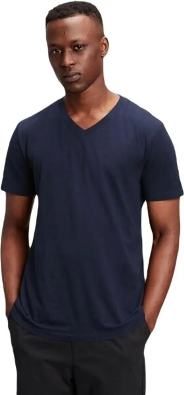 GAP GAP CLASSIC Мъжка тениска, тъмносин, размер