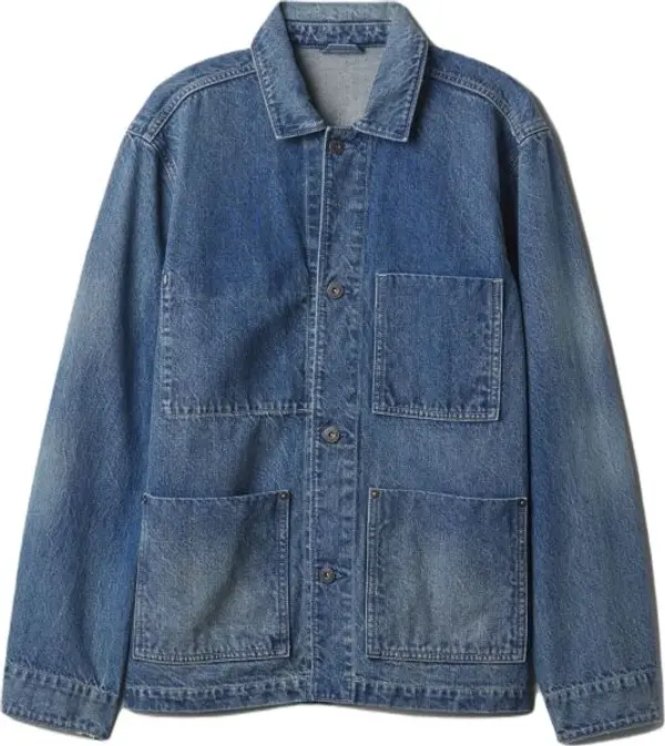 GAP GAP DENIM CHORE Мъжко яке, синьо, размер
