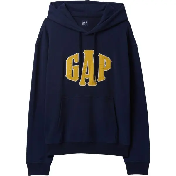 GAP GAP FASHION Мъжки суитшърт, тъмносин, размер