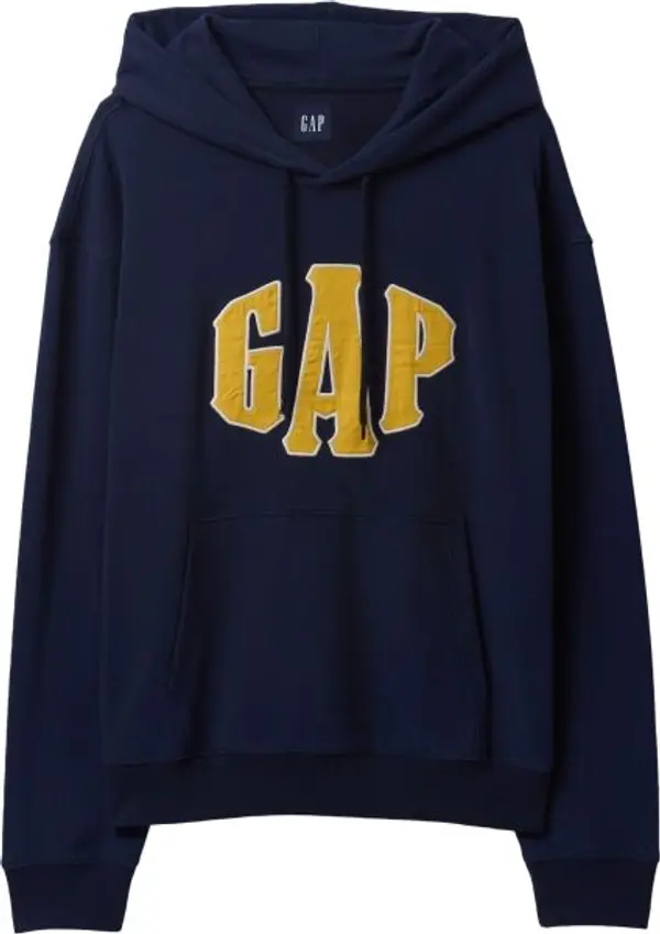 GAP GAP FASHION Мъжки суитшърт, тъмносин, размер