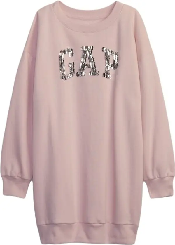 GAP GAP FRCH FLEECE LOGO Рокля за момичета, розово, размер
