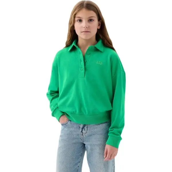 GAP GAP FRCH MB Момичешки суитшърт, зелено, размер