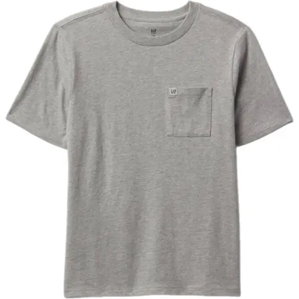 GAP GAP FRCH ORIGINAL LOGO Момчешка тениска, сиво, размер