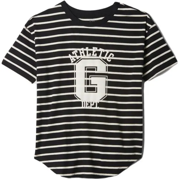 GAP GAP FRCH SS ORGANIC VINTAGE Дамска тениска, черно, размер
