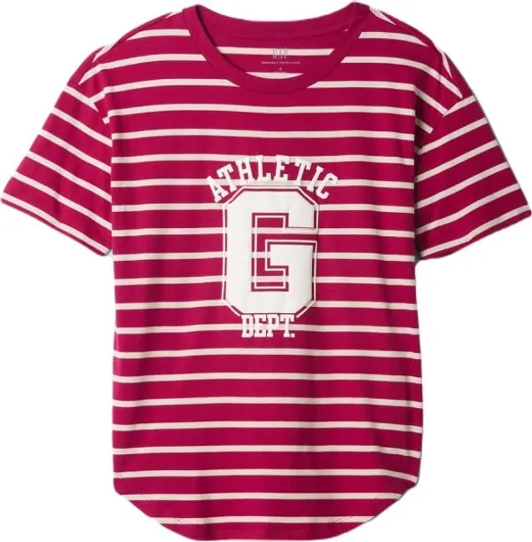 GAP GAP FRCH SS ORGANIC VINTAGE Дамска тениска, червено, размер