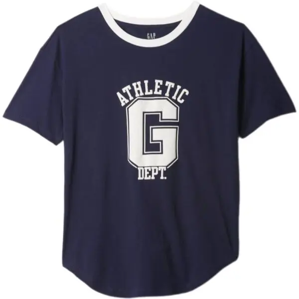 GAP GAP FRCH SS ORGANIC VINTAGE Дамска тениска, тъмносин, размер