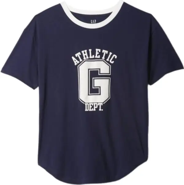 GAP GAP FRCH SS ORGANIC VINTAGE Дамска тениска, тъмносин, размер