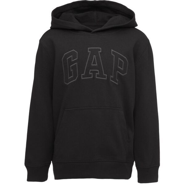 GAP GAP FRENCH TERRY LOGO Суитшърт за момчета, черно, размер
