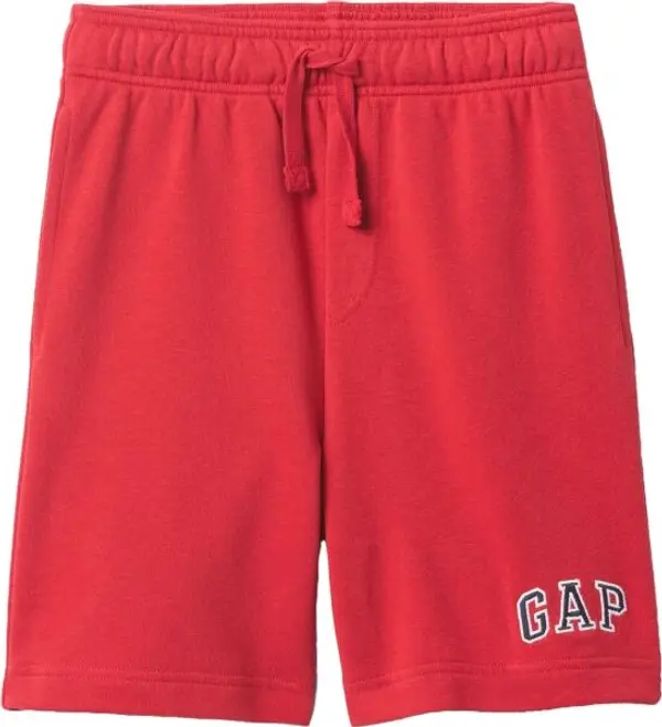GAP GAP FRENCH TERRY Момчешки шорти, червено, размер