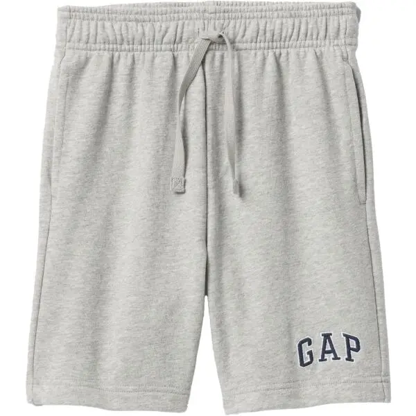 GAP GAP FRENCH TERRY Момчешки шорти, сиво, размер