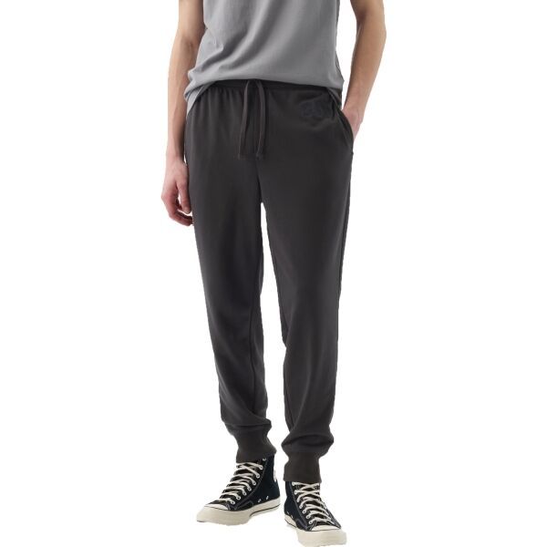 GAP GAP FRENCH TERRY Мъжко долнище, тъмносиво, размер