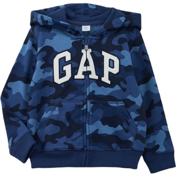 GAP GAP FRENCH TERRY Суитшърт за момчета, синьо, размер
