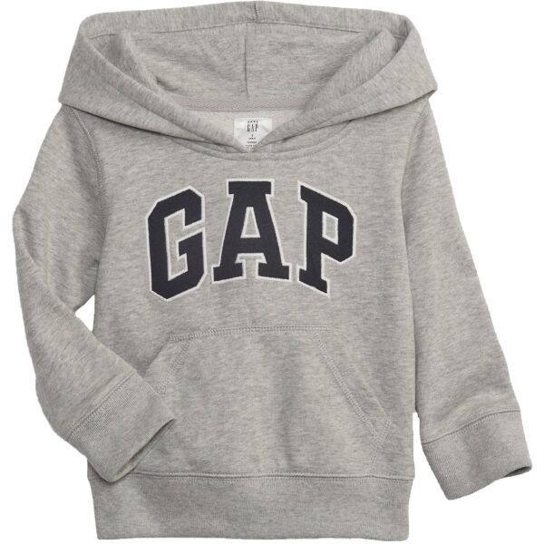 GAP GAP FRENCH TERRY Суитшърт за момчета, сиво, размер