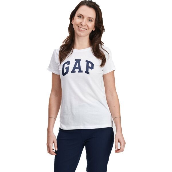 GAP GAP V-GAP SS CLSC TEE Дамска тениска, бяло, размер XS